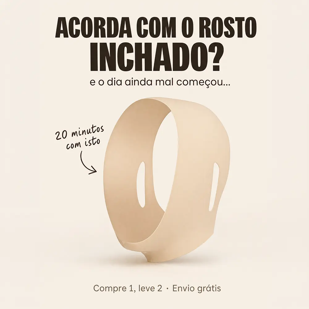 Envoltório Modelador do Queixo e Maxilar