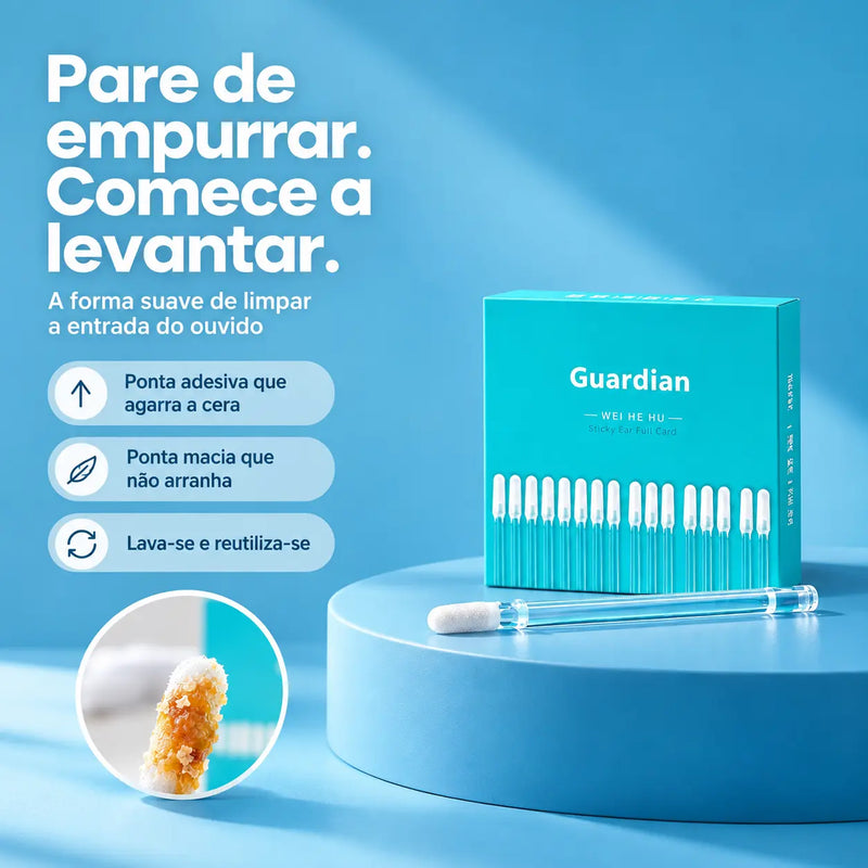 Palitos Adesivos para Ouvidos – Caixa de 24